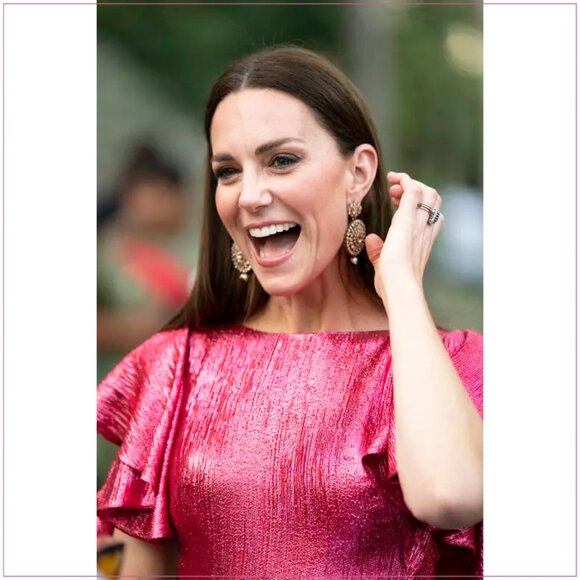 The Vampire’s Wife $4990 Light Sleeper Gown in Metallic Ruby - Picture 11 of 14